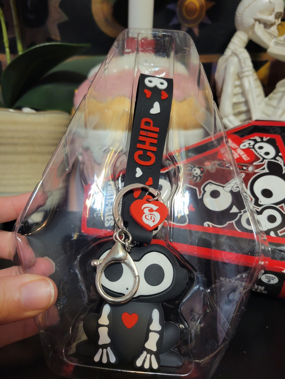 Chip Skeleanimals Blind Box Keychain